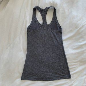 lululemon athletica - Grey Racerback Tank Top - Size 4